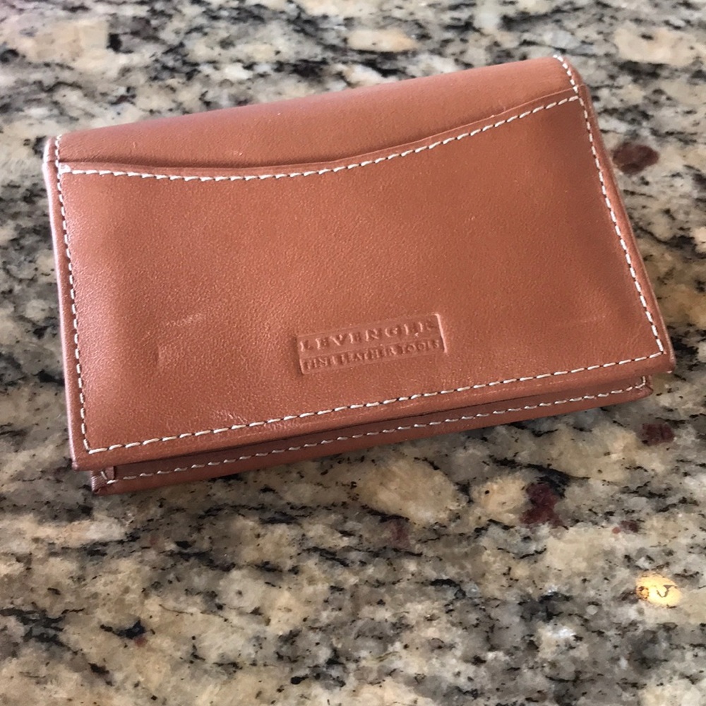 Levenger fine leather tools wallet